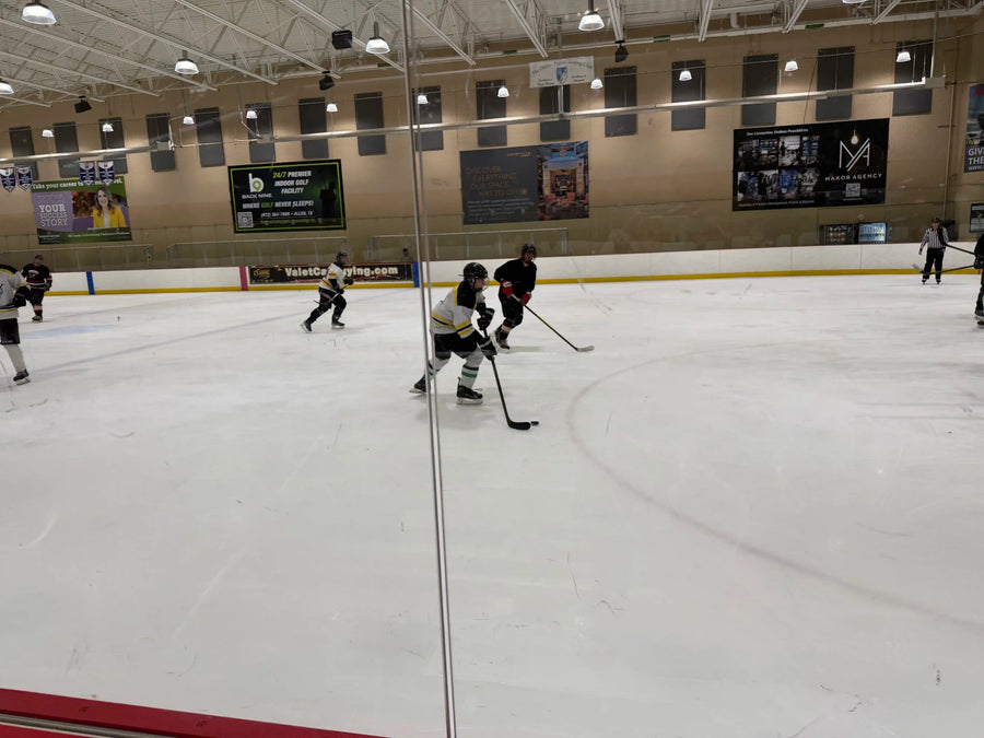 Practice at the rink in Dallas