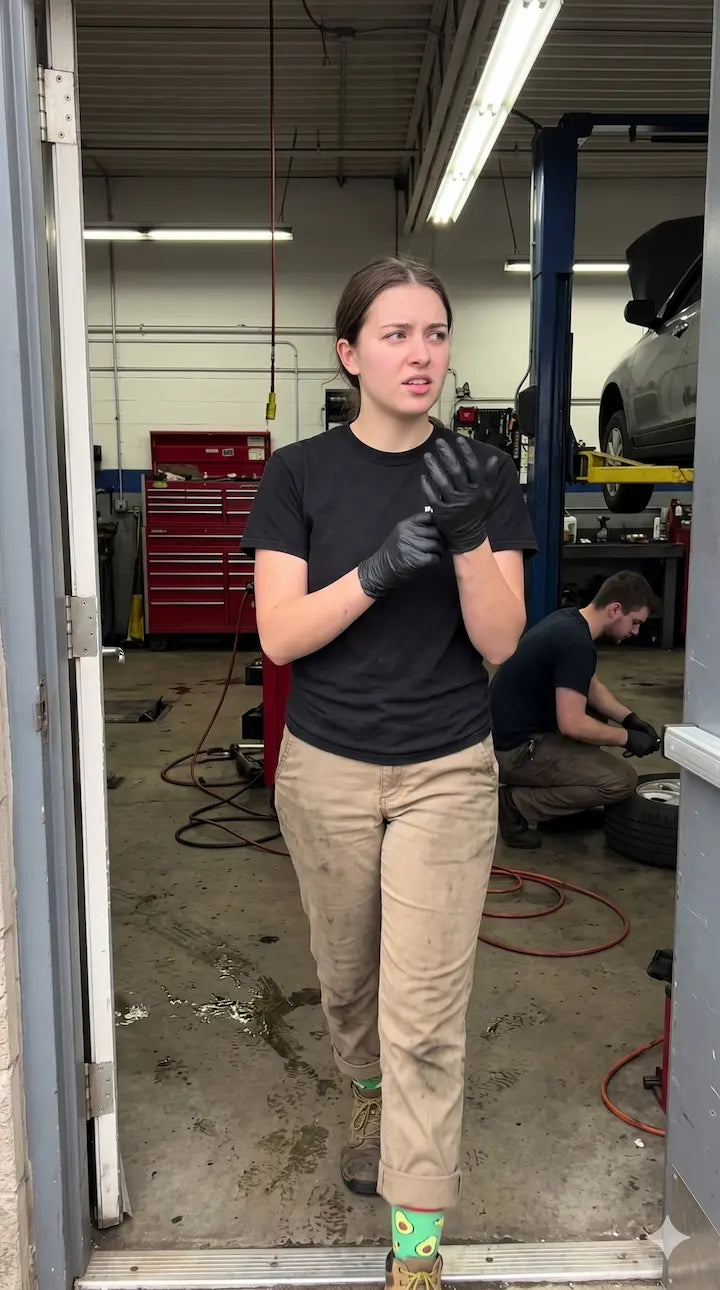 Mechanic at work