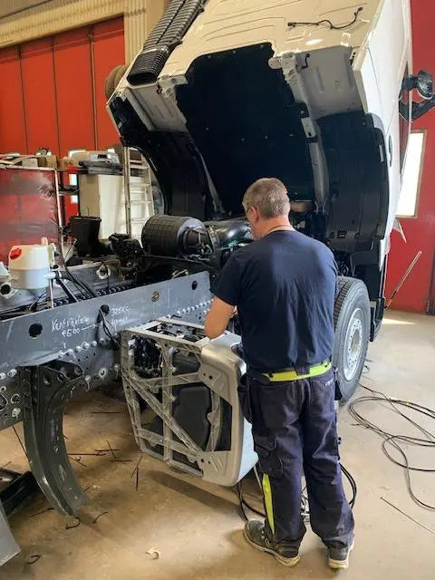 Mechanic at work